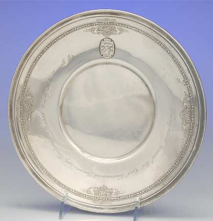 Lady Constance (Sterling, 1922, Hollowwaree) 10" Sandwich Plate