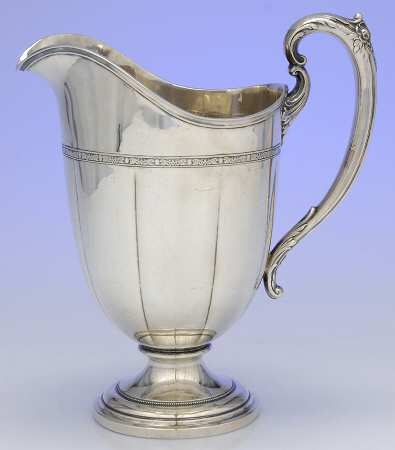 Lady Constance (Sterling, 1922, Hollowwaree) Sterling Water Pitcher