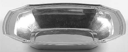 Lady Mary (Sterling, 1917, Hollowware) Medium Oval Sterling Vegetable Bowl