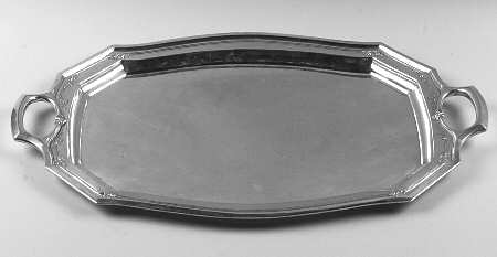Lady Mary (Sterling, 1917, Hollowware) Large Waiter Tray