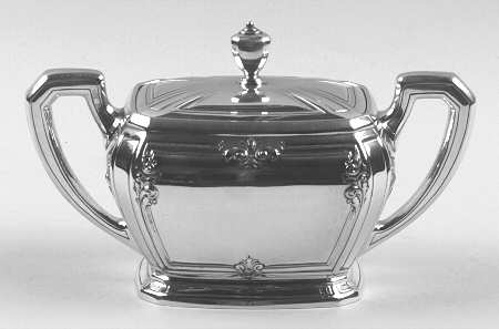 Lady Mary (Sterling, 1917, Hollowware) Sugar Bowl & Lid