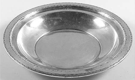 Old Lace (Sterling, Hollowware) 11" Round Vegetable
