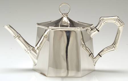 Bamboo (Sterling, 1961, Hollowware) Teapot