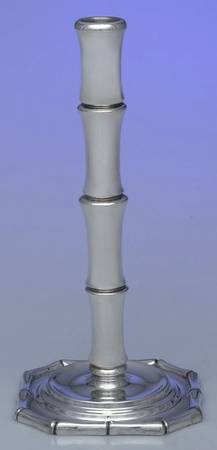 Bamboo (Sterling, 1961, Hollowware) 9" Candlestick