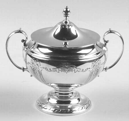 Virginia Lee (Sterling, 1920, Hollowware) Sugar Bowl & Lid