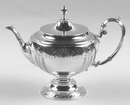 Virginia Lee (Sterling, 1920, Hollowware) Teapot