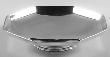 Hampton (Sterling, 1934, Hollowware) 8" Sterling Bon Bon Bowl