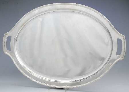 Hampton (Sterling, 1934, Hollowware) 27" Complimentary Waiter Tray