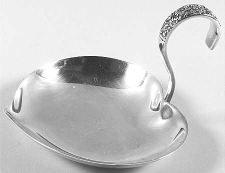 Contessina (Silverplate, Hollowware) Silverplate Heart Bon Bon Bowl