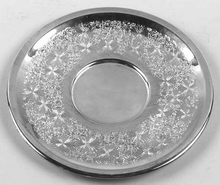 Contessina (Silverplate, Hollowware) Silverplate Sandwich Plate