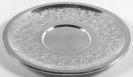 Contessina (Silverplate, Hollowware) Silverplate Sandwich Plate