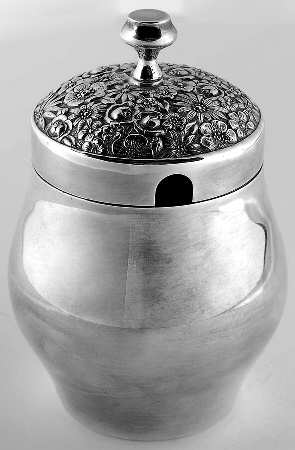 Contessina (Silverplate, Hollowware) Jam Jar & Lid