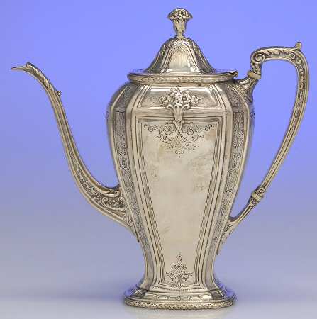 D'Orleans (Sterling, 1923, Hollowware) Mini Coffee Pot