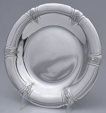Lady Diana (Sterling, 1929, Hollowware) 8" Sandwich Plate