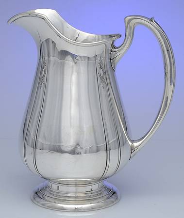Lady Diana (Sterling, 1929, Hollowware) Sterling Water Pitcher