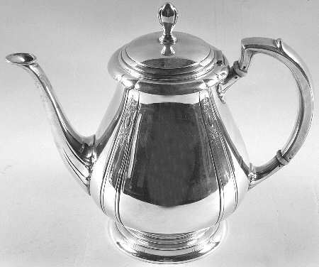 Lady Diana (Sterling, 1929, Hollowware) Teapot