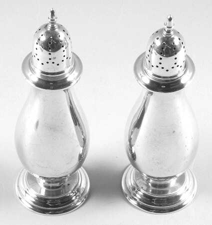Symphony (Sterling, 1931, Hollowware) Salt and Pepper Set