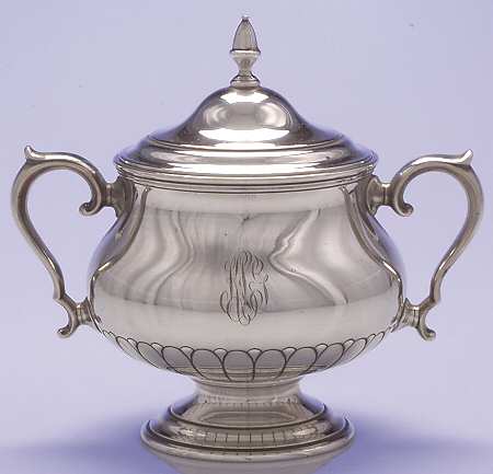 Symphony (Sterling, 1931, Hollowware) Sugar Bowl & Lid