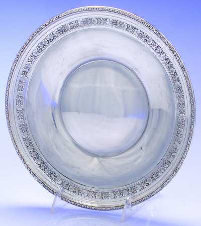 Virginia Carvel (Sterling, 1919, Hollowware) 10" Sandwich Plate