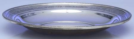 Virginia Carvel (Sterling, 1919, Hollowware) Low Round Sterling Vegetable Bowl