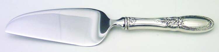 Old Mirror (Sterling, 1940, Monograms) Cheese Knife with Stainless Blade