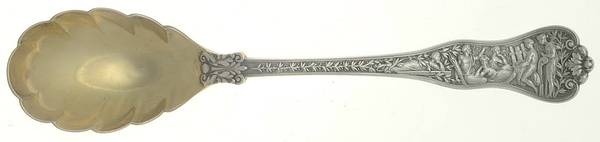 Olympian (Sterling, 1878, No Monograms) Large Jelly Spoon