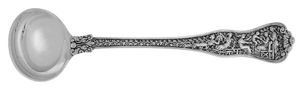 Olympian (Sterling, 1878, No Monograms) Master Salt Spoon
