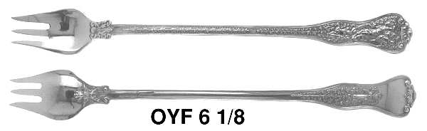 Olympian (Sterling, 1878, Monograms) Oyster Fork