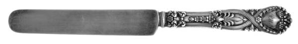 St. James (Sterling, 1898, Monograms) Youth/Tea Knife with Silverplate Blade