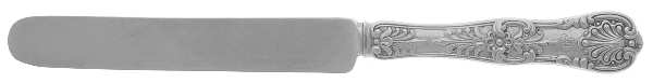 English King (Sterling, 1885, No Monograms) Hollow Handle Youth/Tea Knife with Sterling Blade