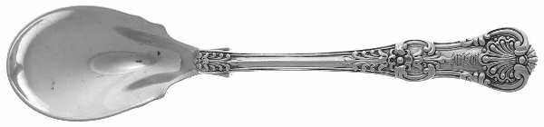 English King (Sterling, 1885, No Monograms) Ice Cream Spoon Individual