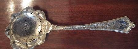 Persian (Sterling, 1872) Large Oversize Sugar Sifter