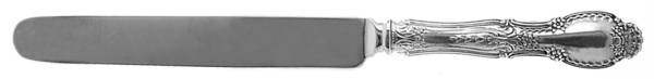 Richelieu (Sterling, 1892, Monograms) Blunt Hollow Knife with Bolster