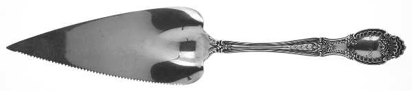 Richelieu (Sterling, 1892, Monograms) Solid Pastry Server by Tiffany & CO SILVER