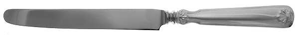 Shell & Thread (Sterling, 1905, Monograms) New French Hollow Knife with Bolster