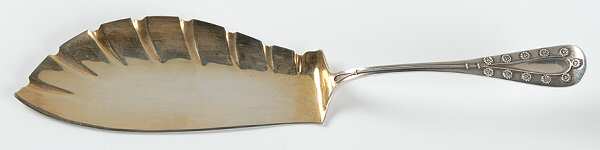 Daisy (Sterling) Large Solid Fish Serving Knife