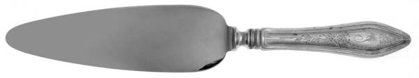 Mary Chilton-Eng No.1 (Sterling, 1912, No Monograms) Pie Server with Stainless Blade