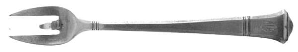 Windham (Sterling, 1923, No Monograms) Lemon Fork