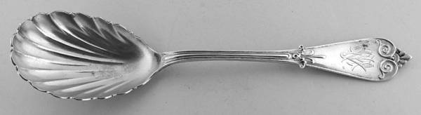Tiffany (Sterling, 1869) Large Preserve Spoon