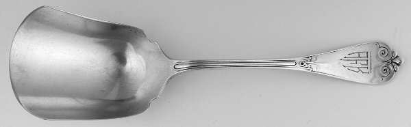 Beekman (Sterling, 1956, Monograms) Solid Berry Serving Scoop