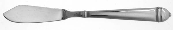 Copenhagen (Stainless, Glossy) Flat Handle Master Butter Knife