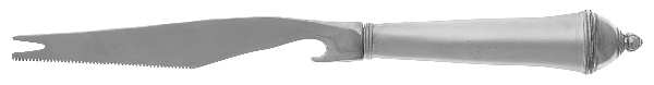 Copenhagen (Silverplate, 2000, Frosted Handle) Hollow Handle Bar Knife