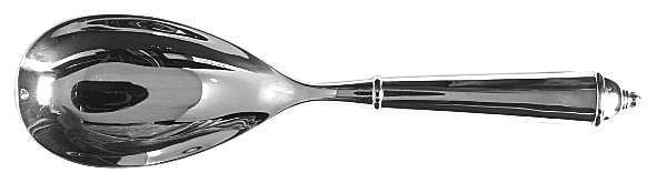 Copenhagen (Silverplate, 2000, Glossy) Hollow Handle Serving Spoon