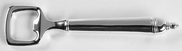 Copenhagen (Silverplate, 2000, Glossy) Bottle Opener with Silverplate Bowl