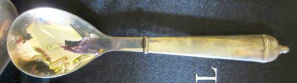 Copenhagen (Silverplate, 2000, Glossy) Sugar Spoon