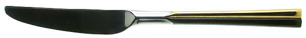 Duet (Black & Gold) Modern Solid Knife