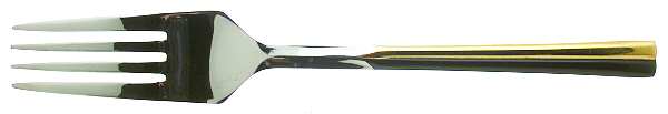 Duet (Black & Gold) Individual Salad Fork