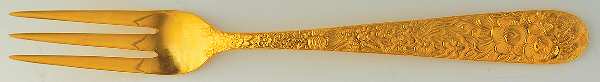 Golden Fragonard (Gold Electroplate) Fork