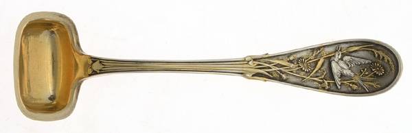 Japanese (Sterling, 1871, No Monograms) Master Salt Spoon