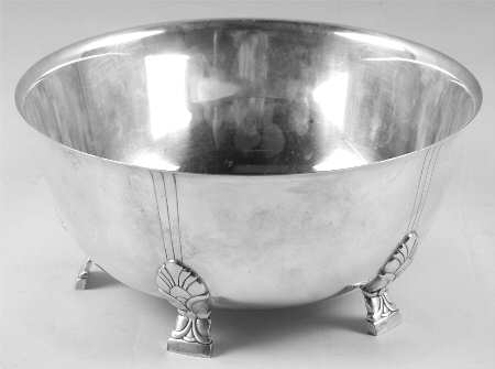 Palmette (Sterling, Hollowware Only) 10" Round Footed Centerpiece
